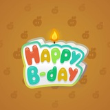 B Day Candle #271039