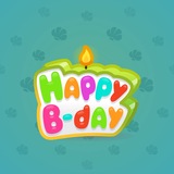 B Day Candle #271043