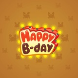 B Day Candle #271045