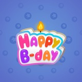 B Day Candle #271046