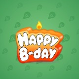 B Day Candle #271053