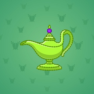 Genie Lamp #1598