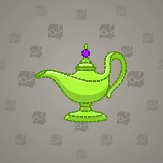 Genie Lamp #1720