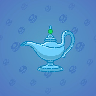 Genie Lamp #2446
