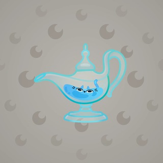 Genie Lamp #2609