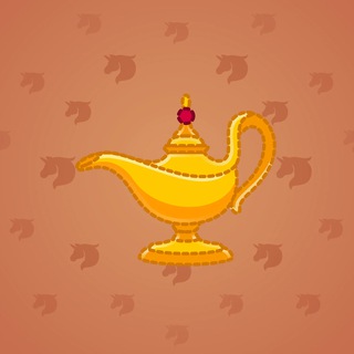 Genie Lamp #2610