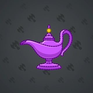 Genie Lamp #2680