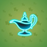 Genie Lamp #3127
