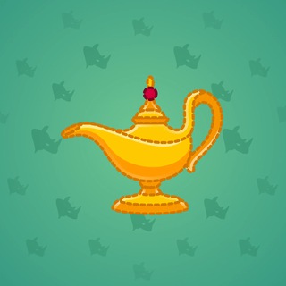 Genie Lamp #3612