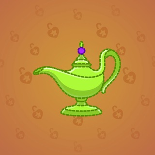 Genie Lamp #3634