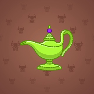 Genie Lamp #3753