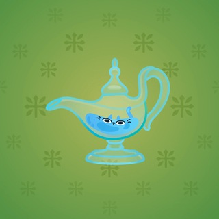 Genie Lamp #3909