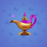 Genie Lamp #4057