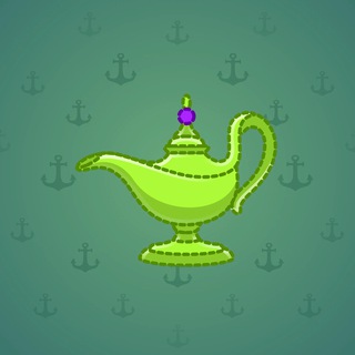 Genie Lamp #4736