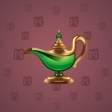 Genie Lamp #4741