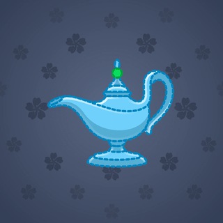Genie Lamp #4756