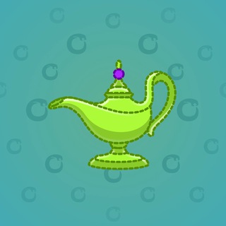 Genie Lamp #6020