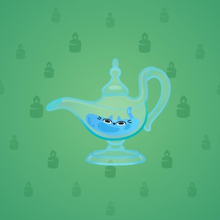 Genie Lamp #6059