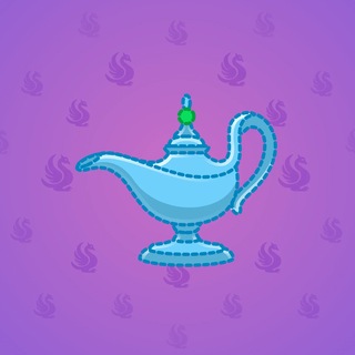 Genie Lamp #6580