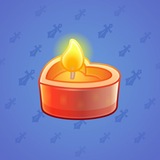 Love Candle #24460