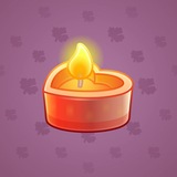 Love Candle #24461
