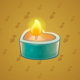 Love Candle #24468