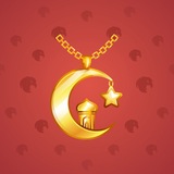 Moon Pendant #102605