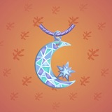 Moon Pendant #102623