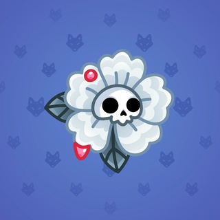Skull Flower #21904