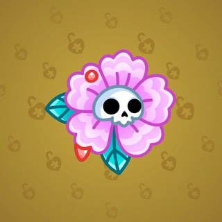 Skull Flower #21906