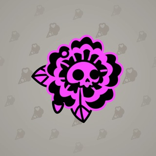 Skull Flower #21908