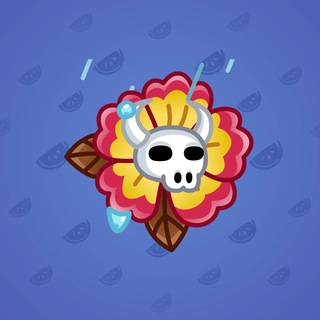 Skull Flower #21910