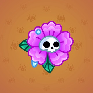 Skull Flower #21913