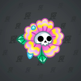 Skull Flower #21915