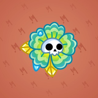 Skull Flower #21916