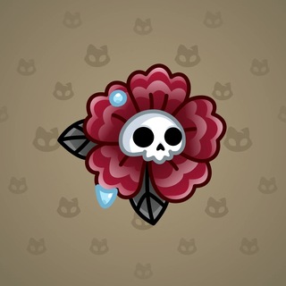 Skull Flower #21917