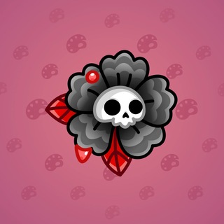 Skull Flower #21918