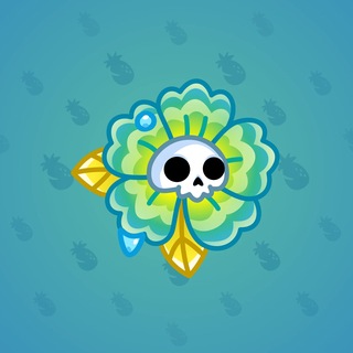 Skull Flower #21919