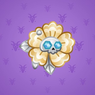 Skull Flower #21920