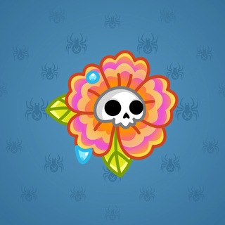 Skull Flower #21921