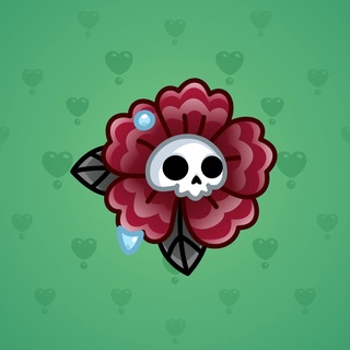 Skull Flower #21922