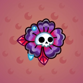 Skull Flower #21923