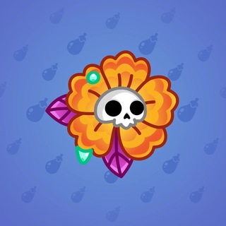 Skull Flower #21924