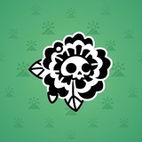 Skull Flower #22013