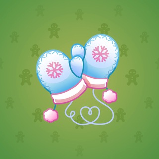 Snow Mittens #34524