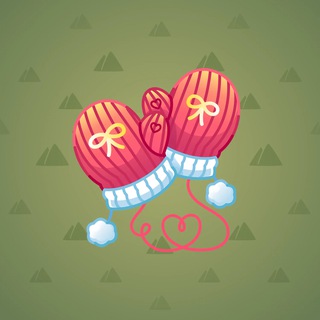 Snow Mittens #35083