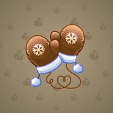 Snow Mittens #35090