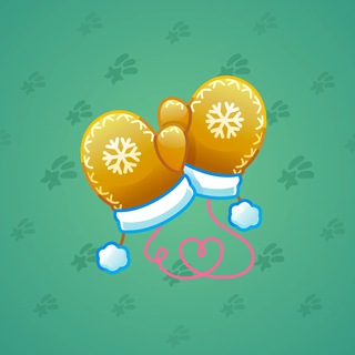 Snow Mittens #35128