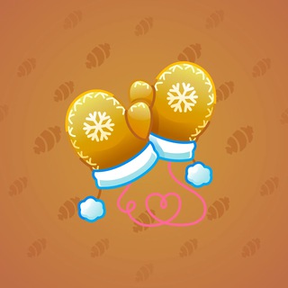 Snow Mittens #35534