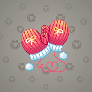 Snow Mittens #35595